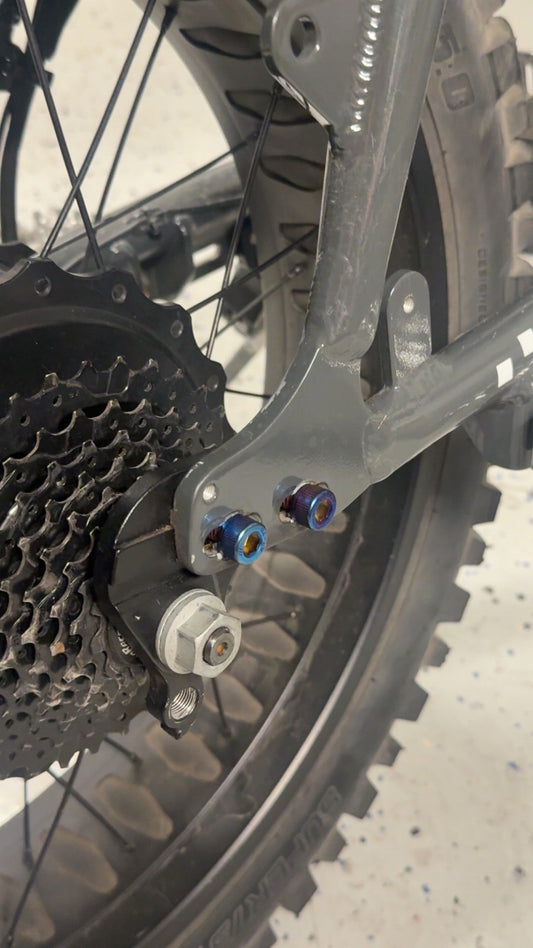 super 73 rear wheel titanium (set of 4)